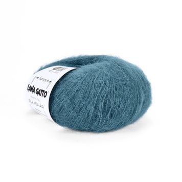 Пряжа Silk Mohair/Сілк Мохер, морська хвиля 14527, Lana Gatto