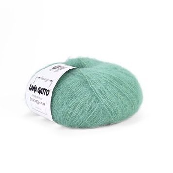 Пряжа Silk Mohair/Сілк Мохер, тіфані 9375, Lana Gatto