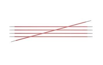Спиці шкарпеткові Zing KnitPro, 15 см, 6.50 мм 47014