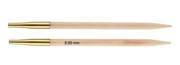 Спиці змінні короткі Basix Birch Wood KnitPro, 5.00 мм 35657