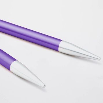 Спиці з'ємні короткі Zing KnitPro, 9,5 см, 7.00 мм, 47531