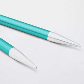 Спиці з'ємні короткі Zing KnitPro, 9,5 см, 8.00 мм, 47532