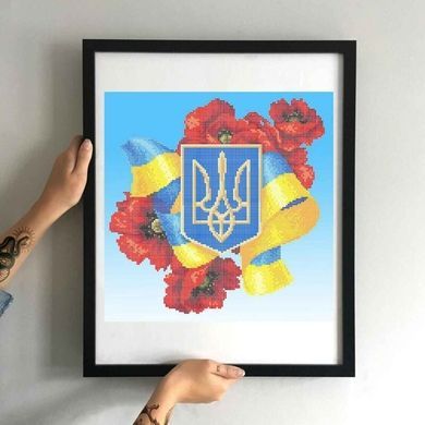 Заготовка для вышивки Тризуб ЗПЛ-023