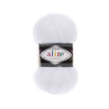MOHAIR CLASSIC 55 білий