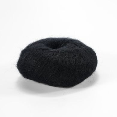 Пряжа Silk Mohair/Сілк Мохер, чорний 6037, Lana Gatto