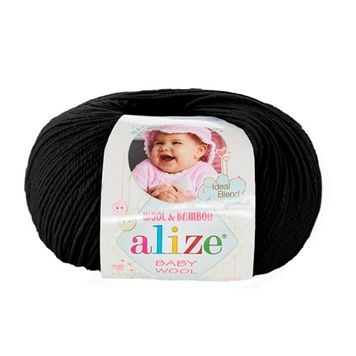 baby wool 60 черный