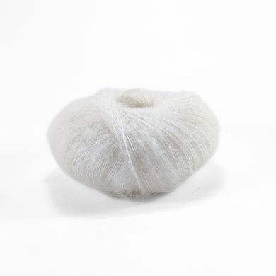 Пряжа Silk Mohair/Сілк Мохер, білий 6027, Lana Gatto