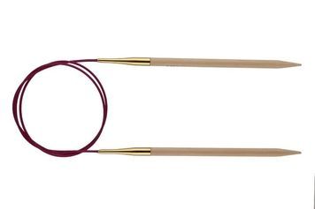 Спицы круговые Basix Birch Wood KnitPro, 80 см, 7.00 мм 35334
