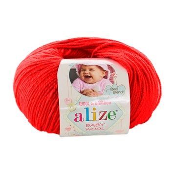 baby wool 56 красный