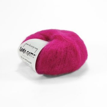 Пряжа Silk Mohair/Сілк Мохер, рожевий 30483, Lana Gatto