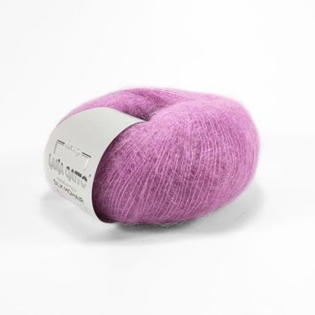 Пряжа Silk Mohair/Сілк Мохер, фуксія 30484, Lana Gatto