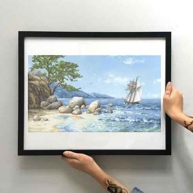 Схема для вишивки Морський пейзаж ЗПП-030