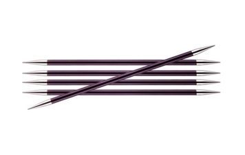 Спиці шкарпеткові Zing KnitPro, 20 см, 6.00 мм 47043
