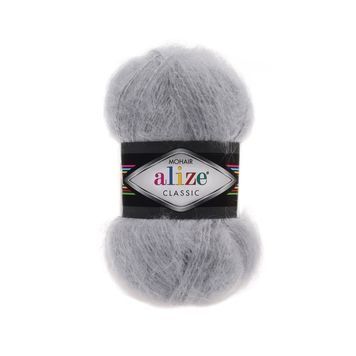 MOHAIR CLASSIC 21 сірий