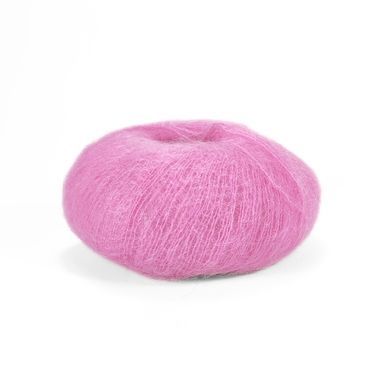Пряжа Silk Mohair/Силк Мохер, клубничный коктель 9377, Lana Gatto