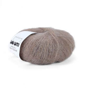Пряжа Silk Mohair/Сілк Мохер, тауп 14044, Lana Gatto