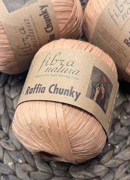Raffia Chunky 114-18 темний беж
