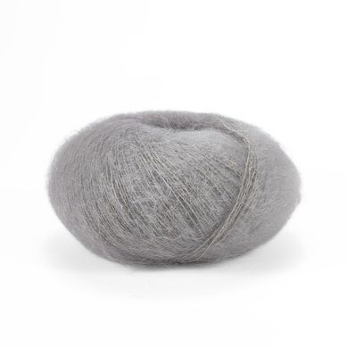 Пряжа Silk Mohair/Сілк Мохер, попелясто-сірий 30145, Lana Gatto